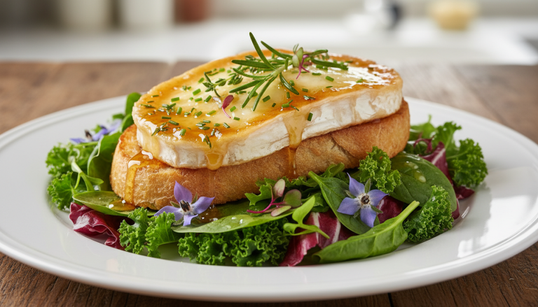 découvrez notre recette simple et gourmande de salade au chèvre chaud, parfaite pour un repas frais et savoureux. facile à préparer, elle ravira vos papilles à chaque bouchée.