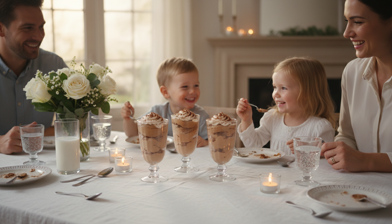 découvrez une recette ludique et facile de mousse au chocolat allégée, parfaite à partager avec les enfants pour un moment gourmand et convivial.