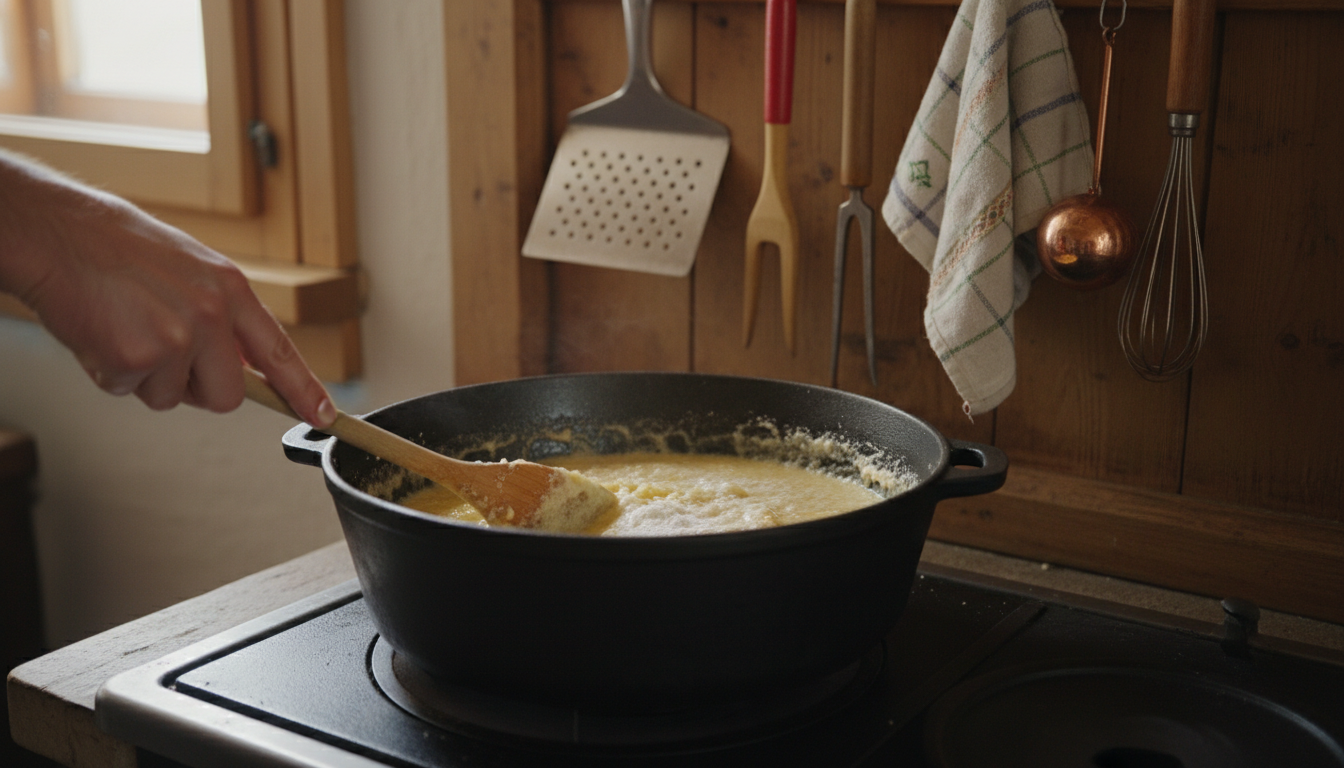 découvrez une délicieuse soupe légère à la farine, une recette traditionnelle suisse facile à préparer pour régaler toute la famille.