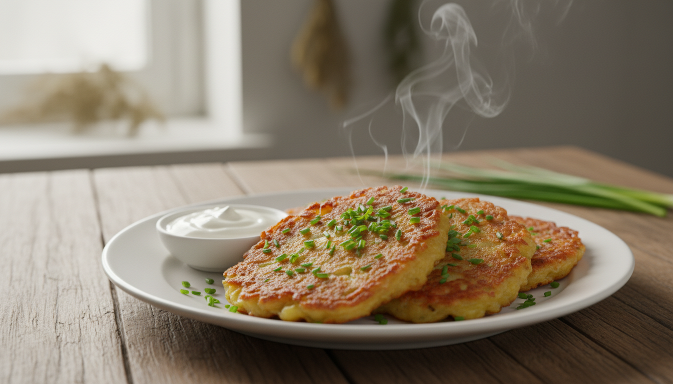 découvrez notre recette simple et légère de galettes de pommes de terre à la ciboulette, parfaites pour un repas savoureux et rapide à préparer.
