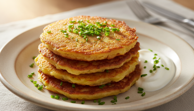 découvrez notre recette facile et légère de galettes de pommes de terre à la ciboulette, parfaites pour un repas savoureux et rapide à préparer.