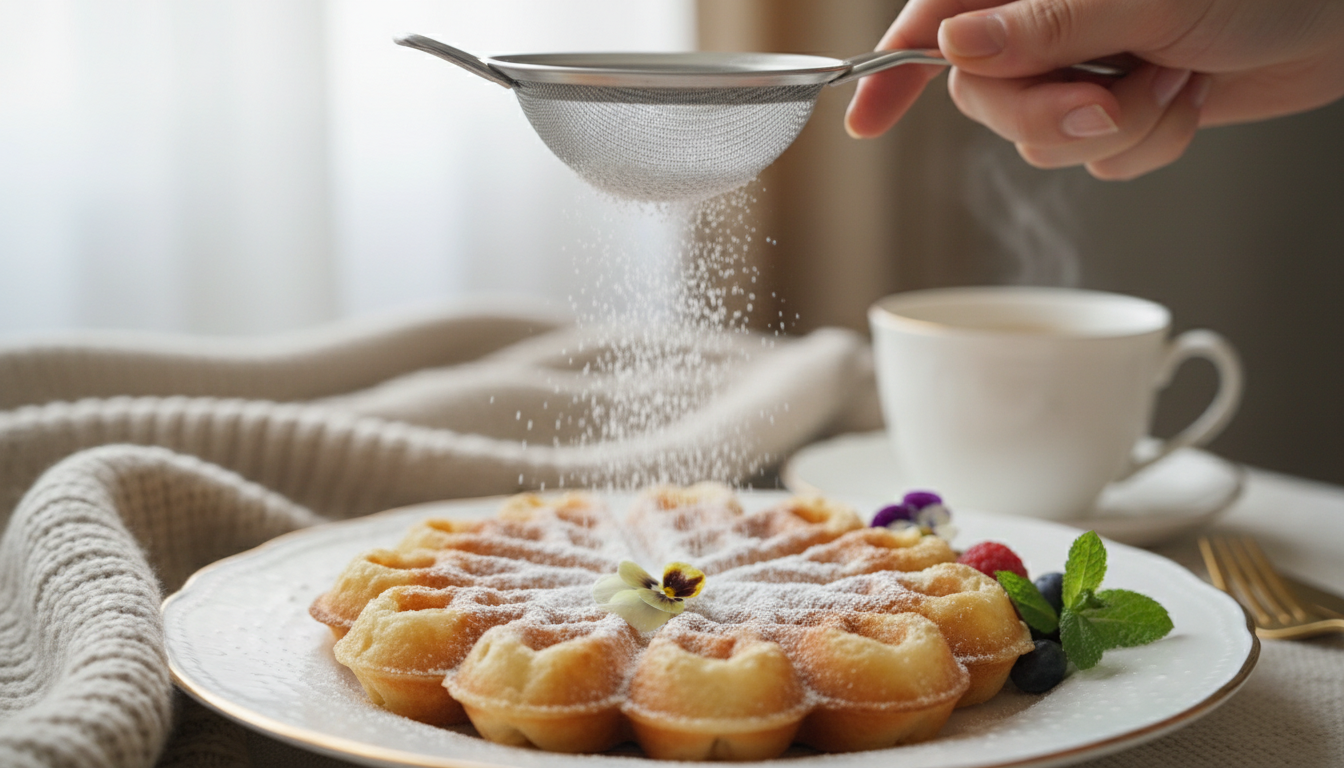 découvrez notre recette simple et gourmande pour des gaufres aériennes parfumées à la fleur d’oranger, parfaites pour un moment délicieux et léger.