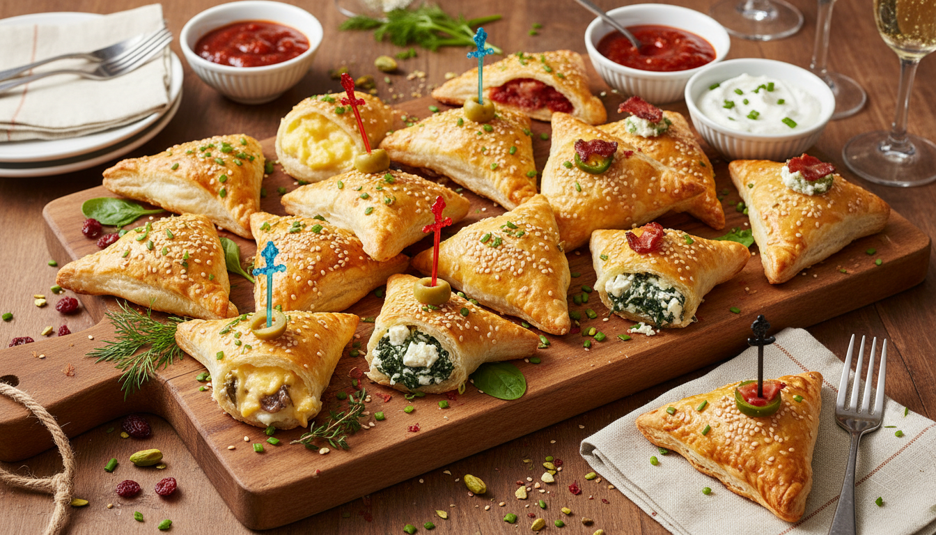 découvrez la recette gourmande des chaussons fondants au fromage et confit d’oignon, une explosion de saveurs à déguster en toute simplicité.