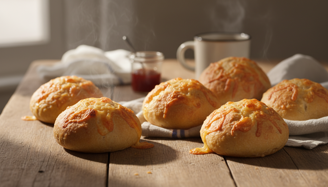 découvrez nos délicieux petits pains au fromage, parfaits pour bien démarrer votre journée avec gourmandise et saveur.