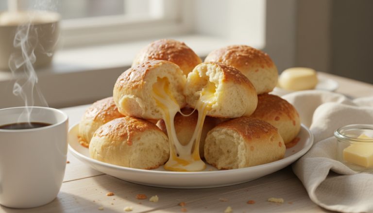découvrez nos délicieux petits pains au fromage, parfaits pour un petit-déjeuner gourmand et énergisant. une recette simple pour bien commencer la journée !