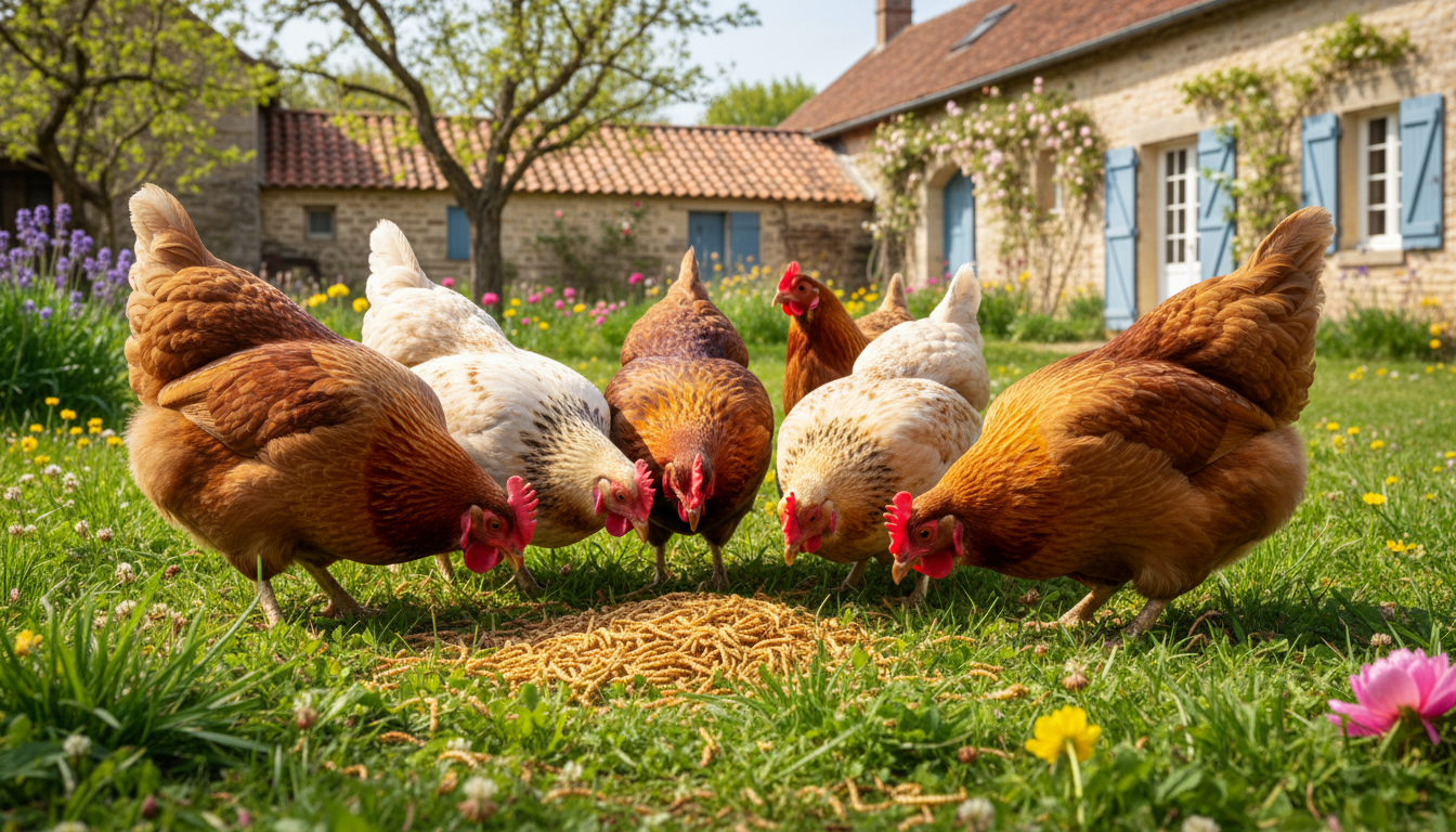 découvrez comment l'ajout de cet aliment depuis avril a doublé la production d'œufs de mes poules, améliorant leur santé et leur rendement.