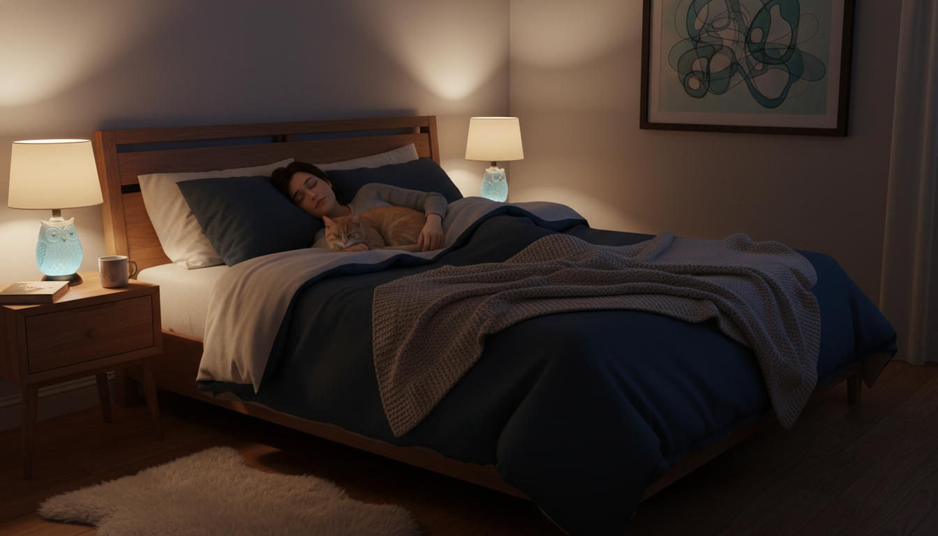 découvrez comment dormir avec votre animal de compagnie révèle 8 traits de personnalité surprenants grâce à la psychologie.