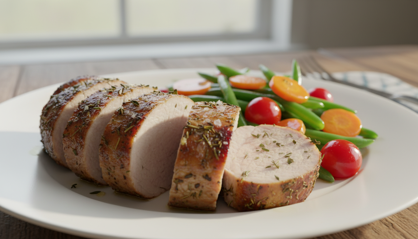 découvrez notre recette de filet mignon de porc au four, une préparation gourmande et légère pour un repas sain et savoureux, idéale pour toutes les occasions.