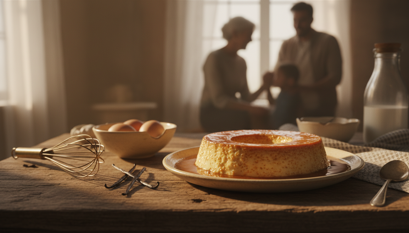 découvrez notre flan maison, le dessert traditionnel qui séduit toutes les générations par sa douceur et sa simplicité. un retour éclatant pour ravir petits et grands autour de la table.