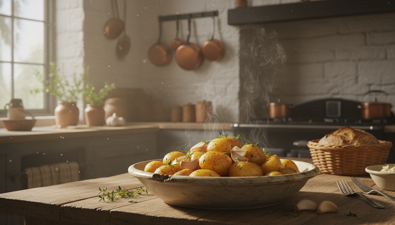 découvrez comment un ingrédient secret ajouté aux pommes de terre en cuisson transforme leur goût avec des saveurs intenses, un parfum envoûtant et une texture fondante irrésistible.