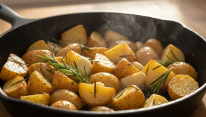 découvrez comment incorporer cet ingrédient secret aux pommes de terre en cuisson pour révéler des saveurs intenses, un parfum enchanteur et une texture fondante irrésistible.