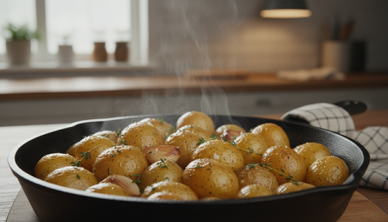 découvrez comment ajouter cet ingrédient secret aux pommes de terre en cuisson pour révéler des saveurs intenses, un parfum irrésistible et une texture fondante à chaque bouchée.