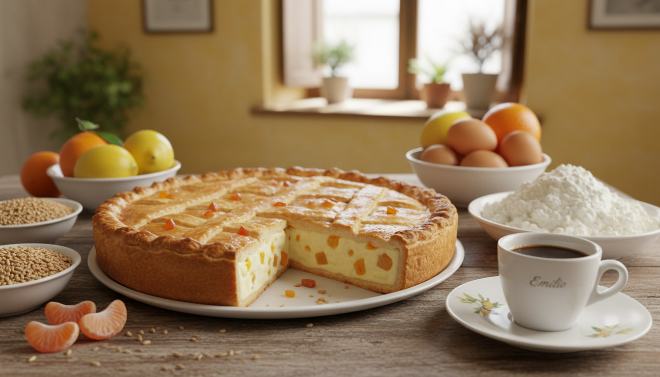découvrez la pastiera napolitaine, une spécialité gourmande traditionnelle, à savourer chez emilio à marseille. une explosion de saveurs italiennes authentiques vous attend.