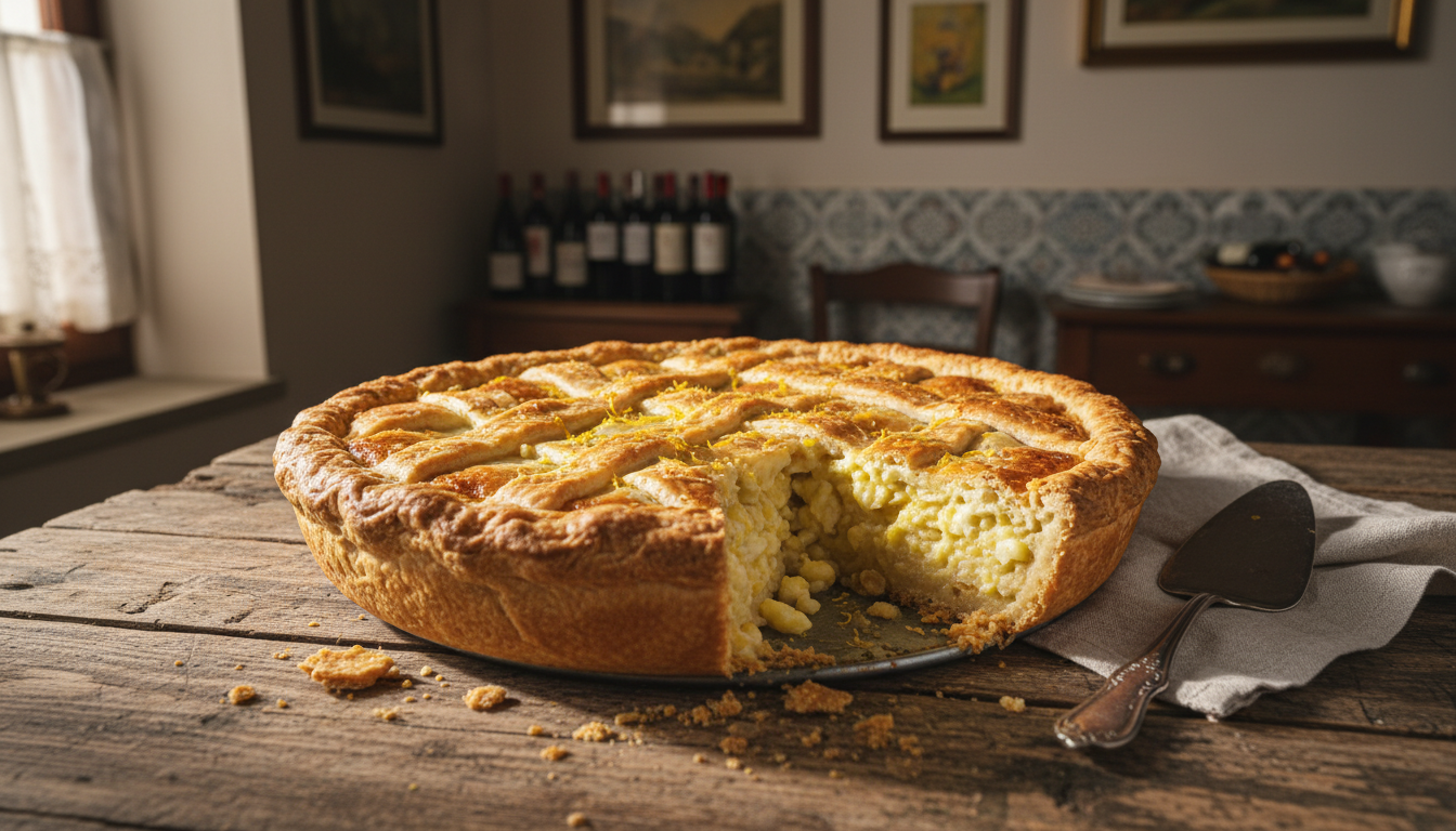 découvrez la pastiera napolitaine, un dessert traditionnel délicieux, à déguster chez emilio à marseille pour une expérience gourmande authentique.