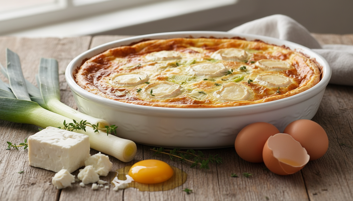 découvrez l'histoire d'une soirée inoubliable où j'ai décidé d'enlever la pâte de ma quiche poireaux-chèvre, surprenant tout le monde par cette originalité culinaire qui a conquis les invités.
