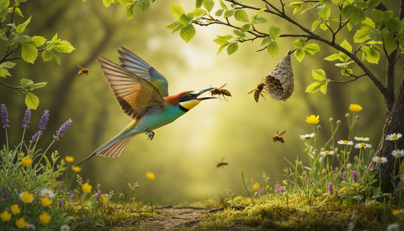 découvrez cet oiseau naturel qui revient chaque avril en france pour lutter efficacement contre les frelons et préserver l'équilibre écologique.