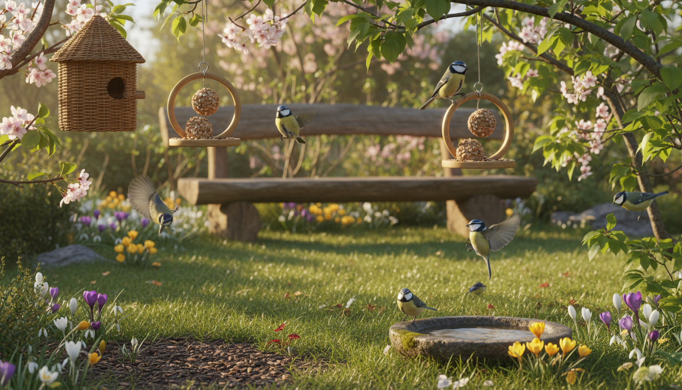 découvrez nos astuces discrètes pour préparer votre jardin avant le printemps et offrir un véritable palace aux mésanges, ces petites acrobates adorées.