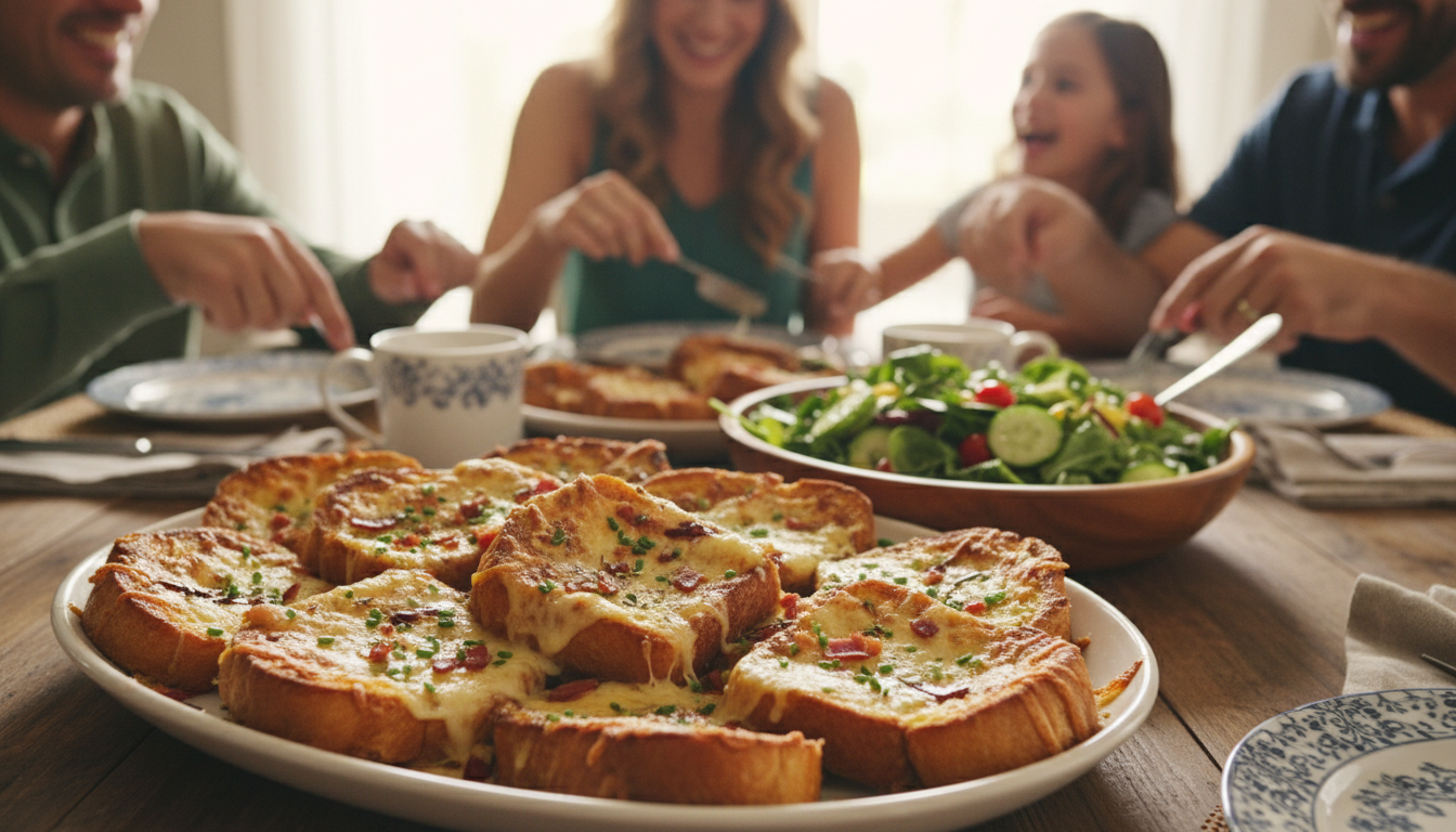 découvrez la recette gourmande du pain perdu au fromage, idéale pour réveiller vos papilles avec une saveur unique et fondante.