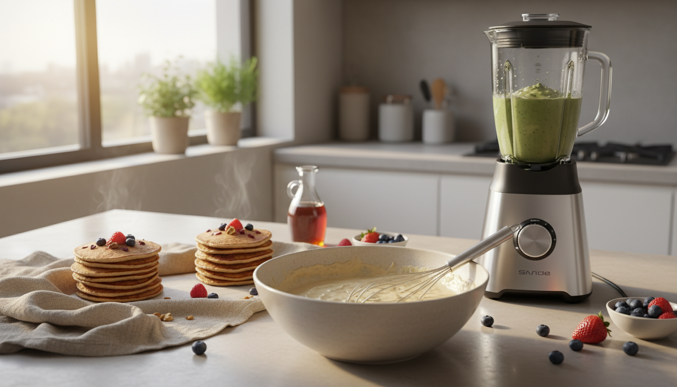 découvrez la recette simple et rapide des pancakes légers et gourmands, parfaits pour un petit-déjeuner sain et savoureux qui ravira toute la famille.