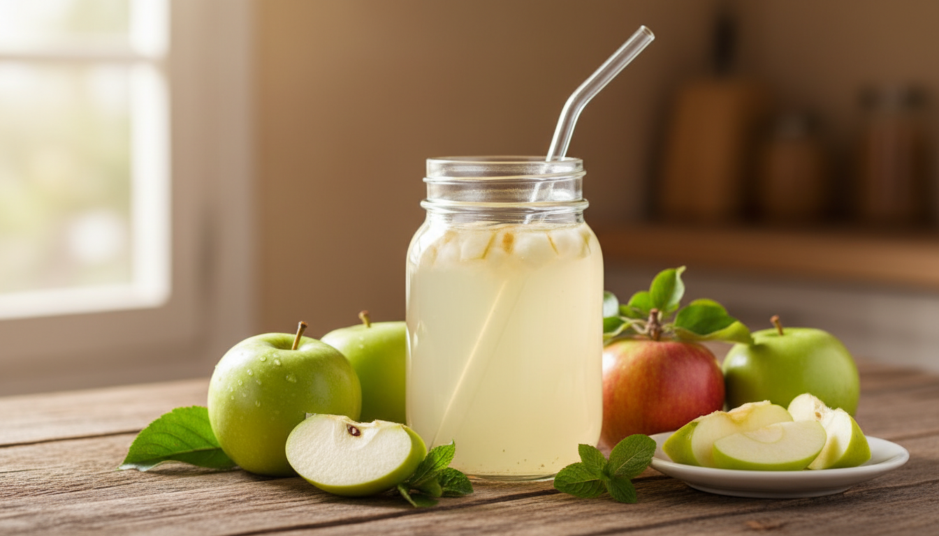 découvrez une recette santé facile et rapide pour une compote de pommes légère et à boire, idéale pour une pause gourmande et saine.