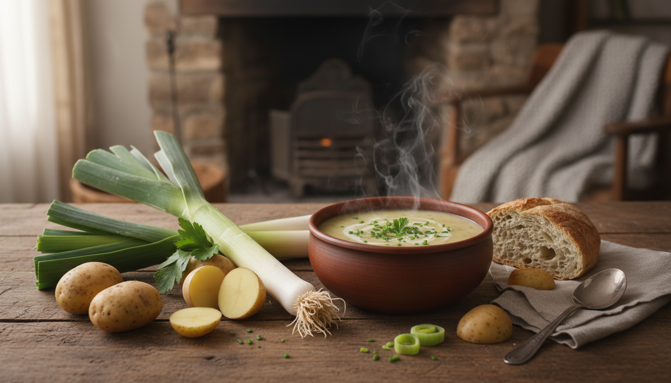 découvrez une recette saine et savoureuse de soupe légère aux poireaux et pommes de terre, parfaite pour un repas réconfortant et équilibré.