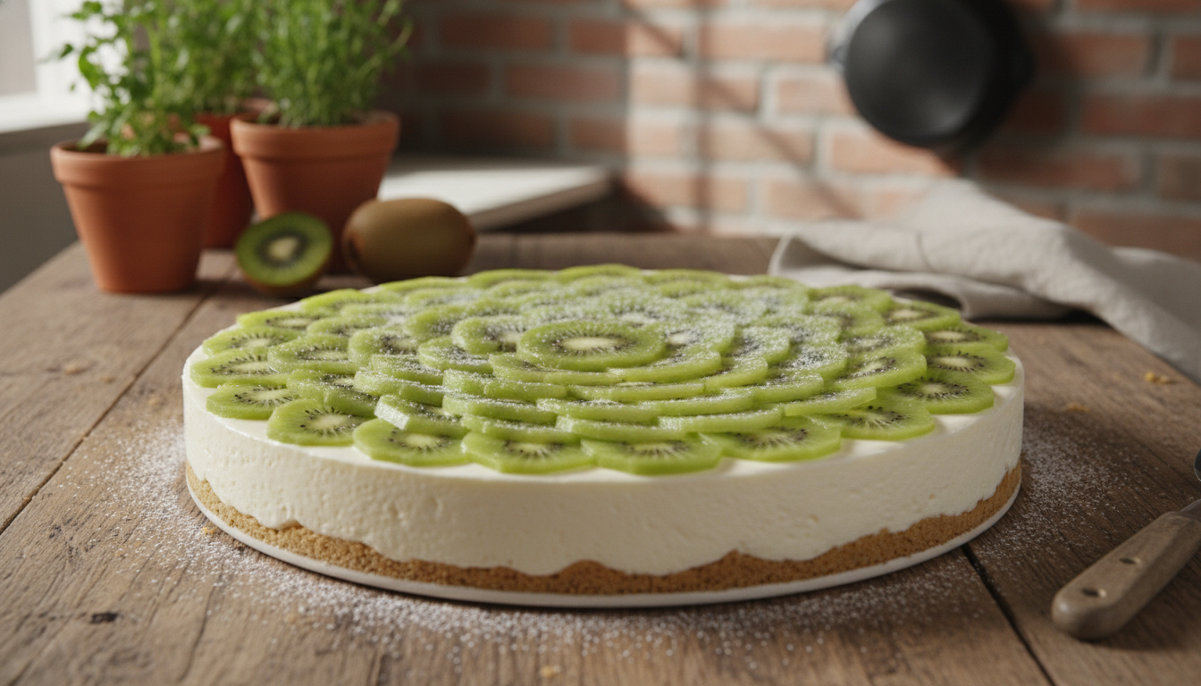 découvrez ce dessert fruité sans cuisson alliant le croquant du kiwi à une crème veloutée, un délice léger et gourmand qui ravira tous les palais.