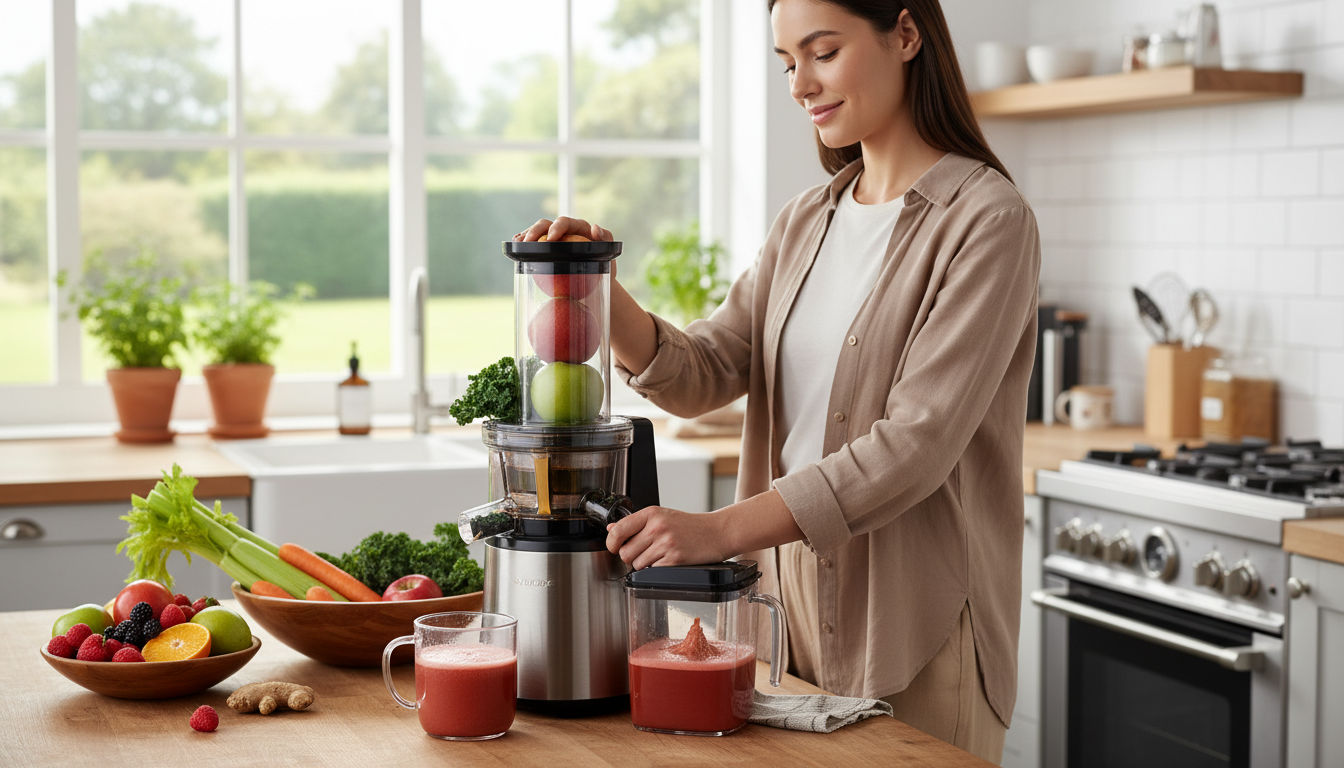 découvrez notre test complet de l'extracteur de jus amzchef : analyse détaillée de sa performance et efficacité à froid pour des jus savoureux et nutritifs.