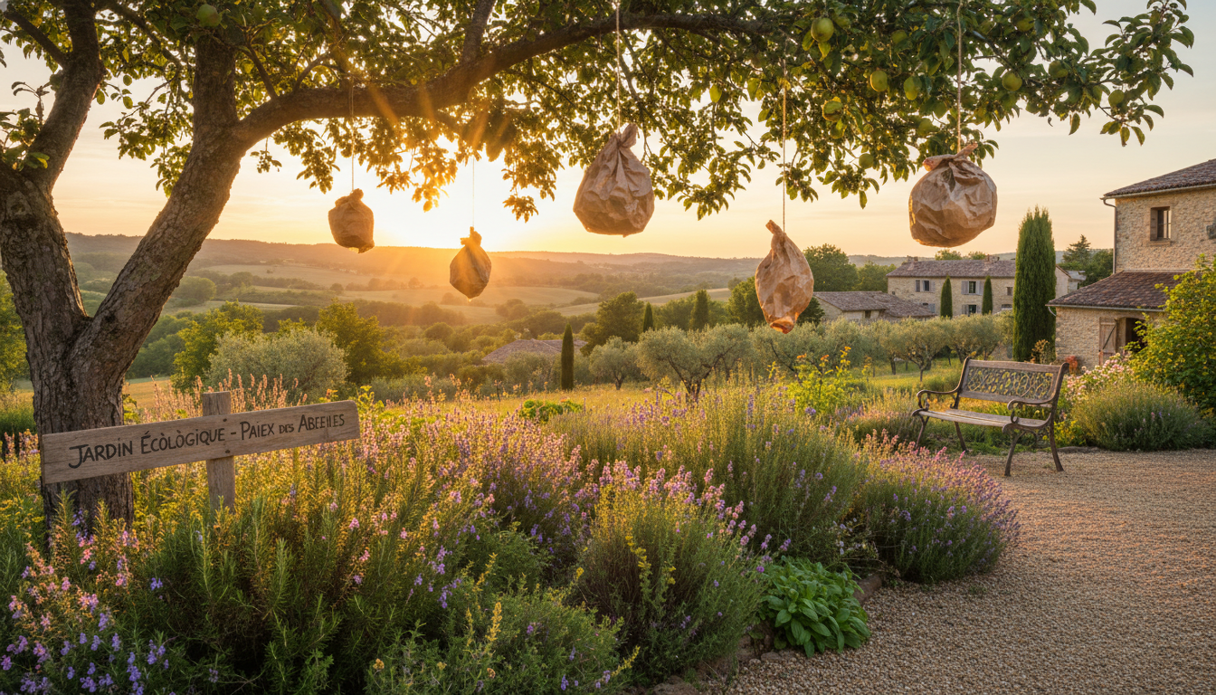 découvrez comment un simple sac en papier kraft suspendu à une branche peut devenir votre allié naturel pour éloigner les frelons asiatiques tout l'été, protégeant votre jardin sans produits chimiques.