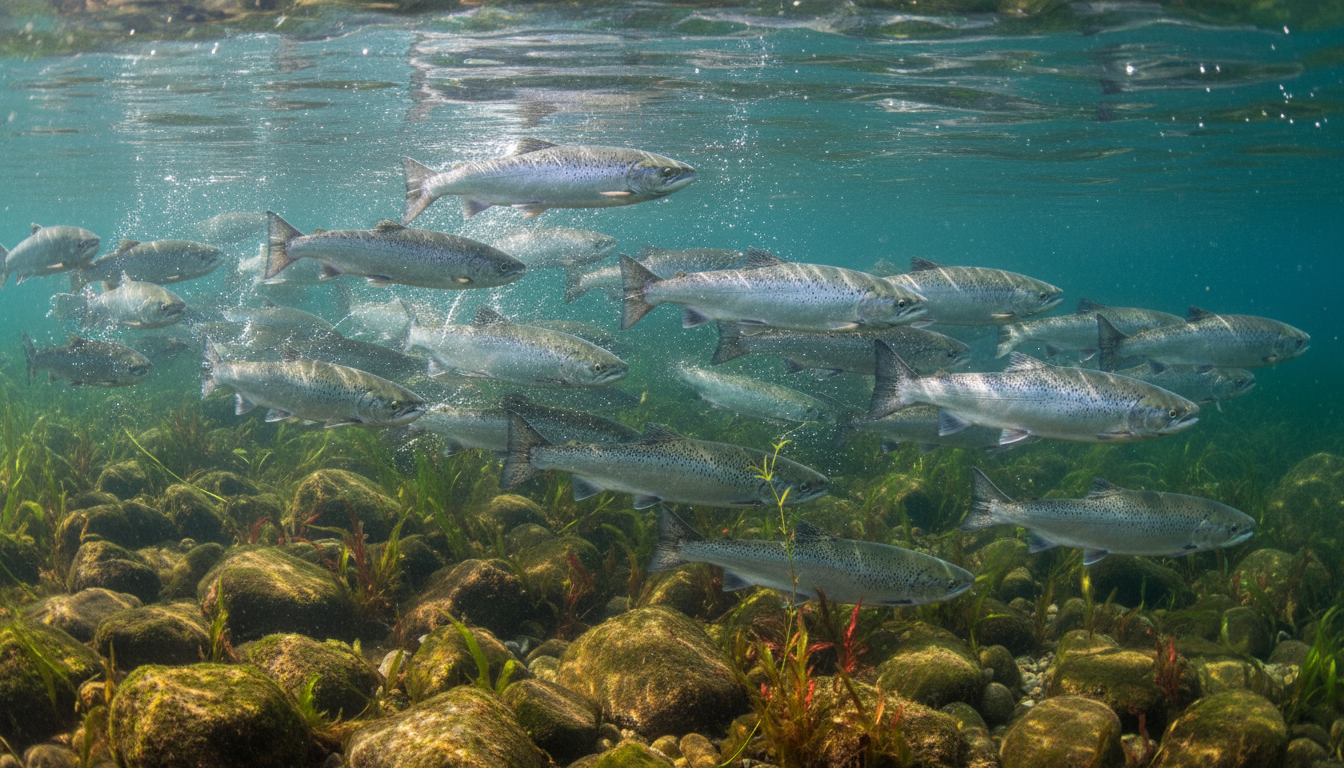 découvrez comment une récente étude révèle que la cocaïne stimule l'activité des saumons, les poussant à nager plus intensément que d'habitude.