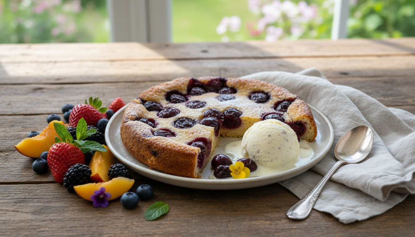 découvrez le clafouflan, un dessert tendance qui allie la douceur du flan et la gourmandise du clafoutis, facile à préparer et délicieux à savourer.