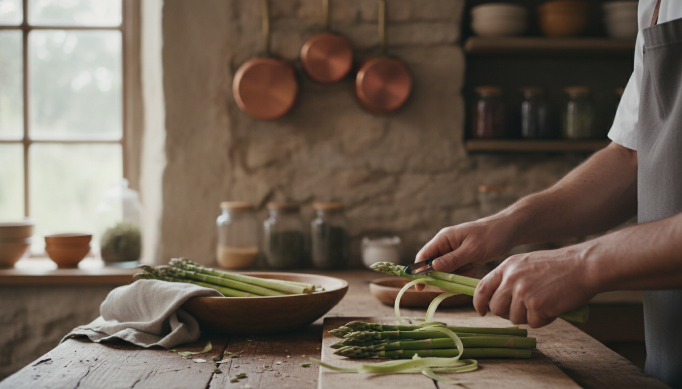 découvrez comment un maraîcher expert a transformé mes asperges filandreuses en délices tendres grâce à un conseil simple et efficace pour sublimer vos légumes.