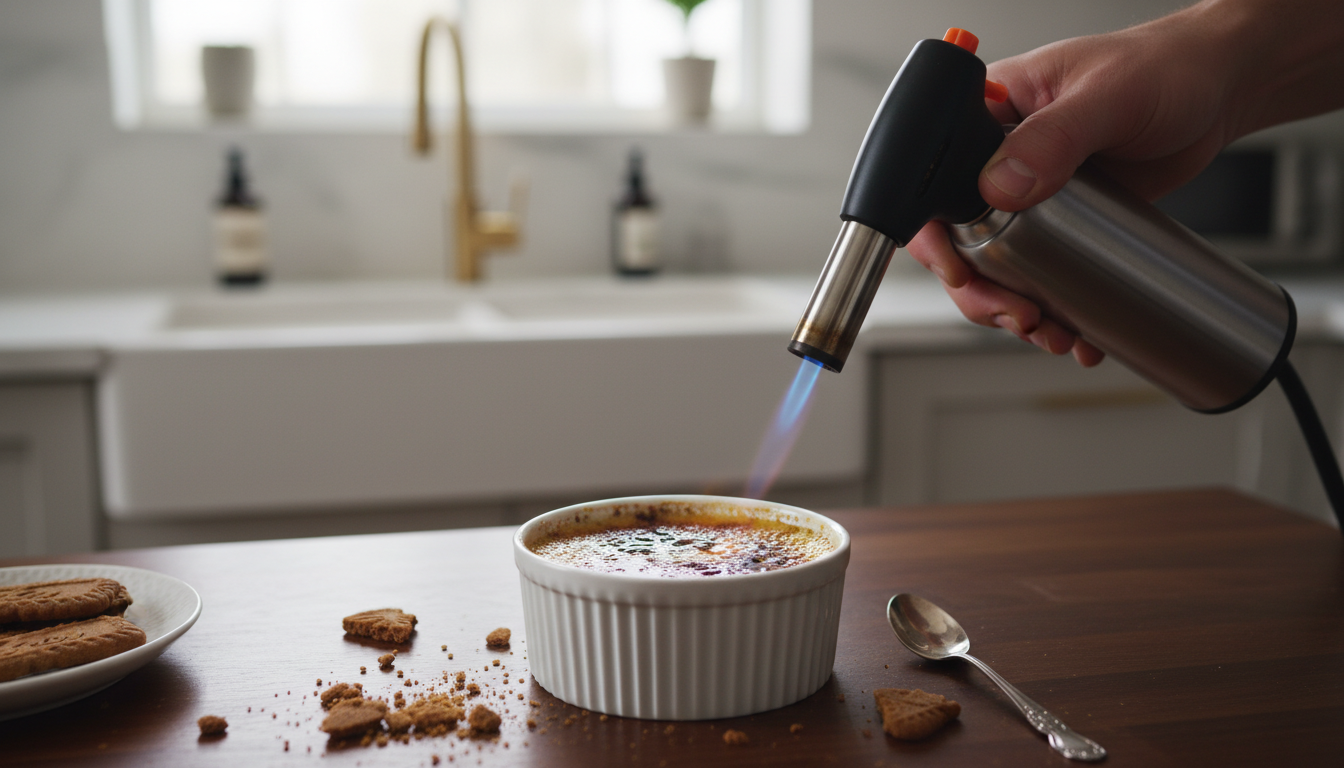 découvrez notre recette de crème brûlée légère au spéculoos, un dessert rapide, gourmand et facile à réaliser pour toutes vos envies sucrées.