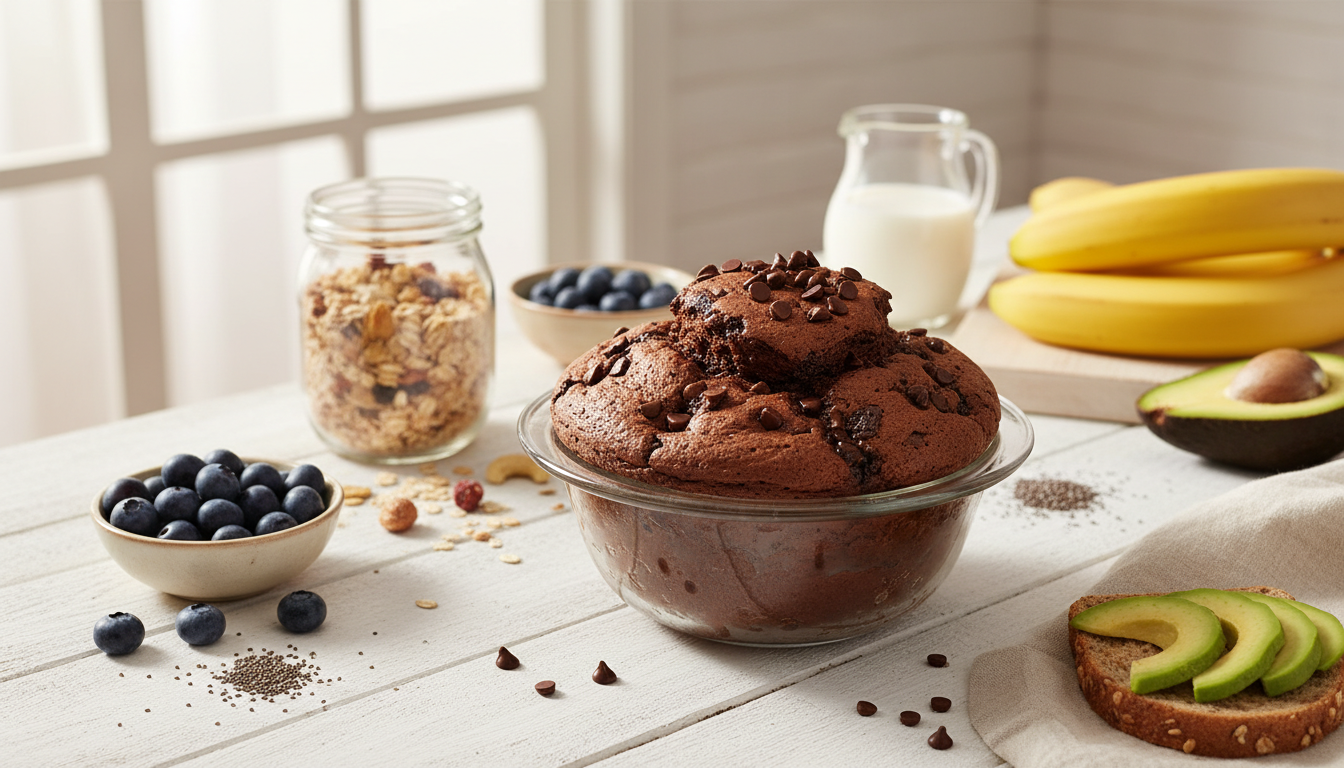 découvrez notre recette rapide et gourmande de bowl cake au fromage blanc avec délice express, parfait pour un petit-déjeuner savoureux et énergisant.