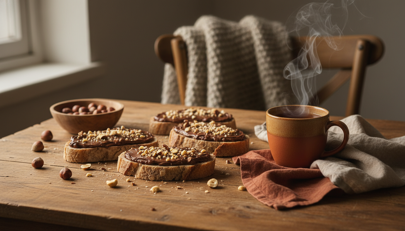 découvrez notre recette irrésistible de tartine au fromage frais et chocolat, un délice chocolaté parfait pour un goûter gourmand et facile à préparer.