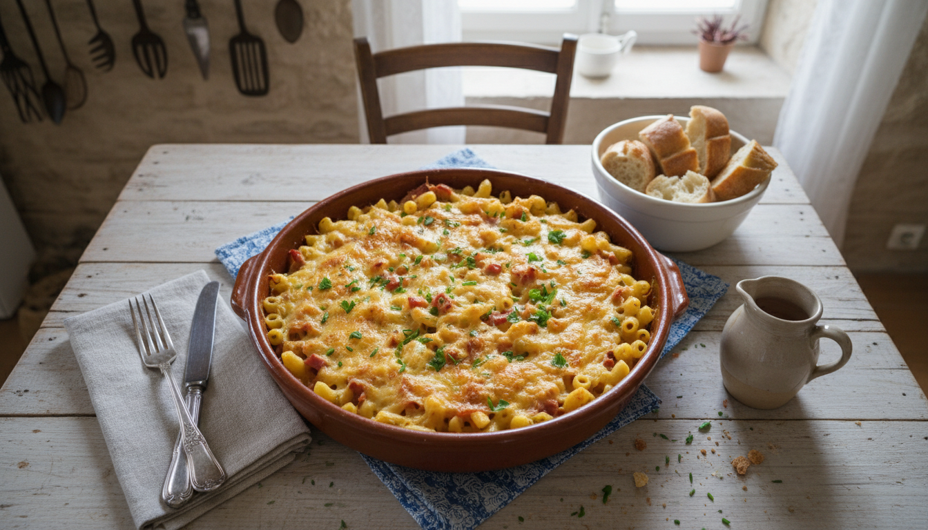 découvrez notre recette rapide et savoureuse de coquillettes au jambon, prête en seulement 20 minutes pour un repas délicieux et facile.