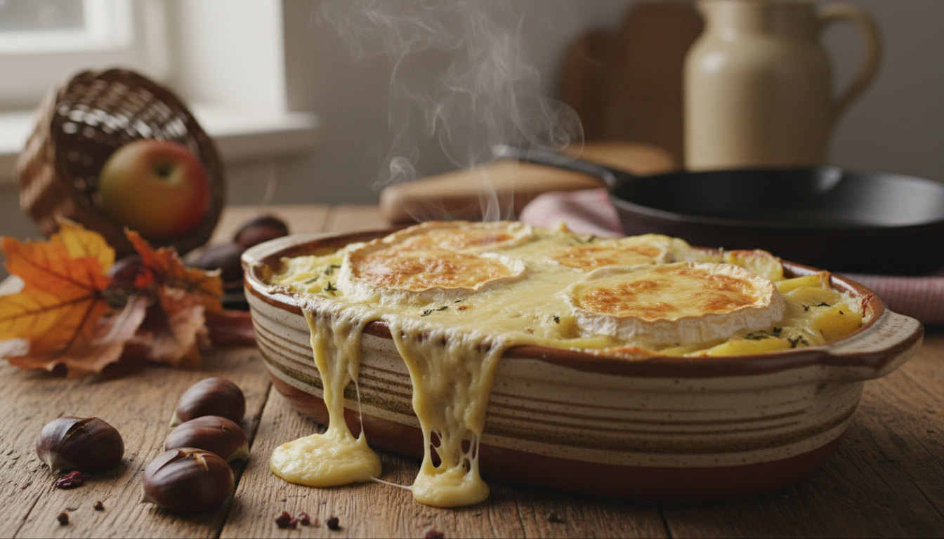 découvrez la recette incontournable du gratin de pommes de terre au camembert, un délice fondant qui ravira vos papilles et vos invités.