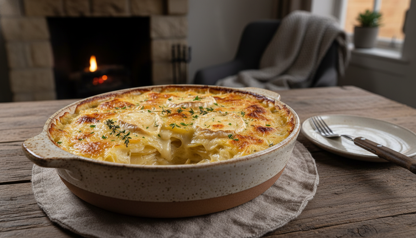 découvrez notre recette incontournable du gratin de pommes de terre au camembert, un délice fondant et savoureux qui ravira vos papilles à chaque bouchée.
