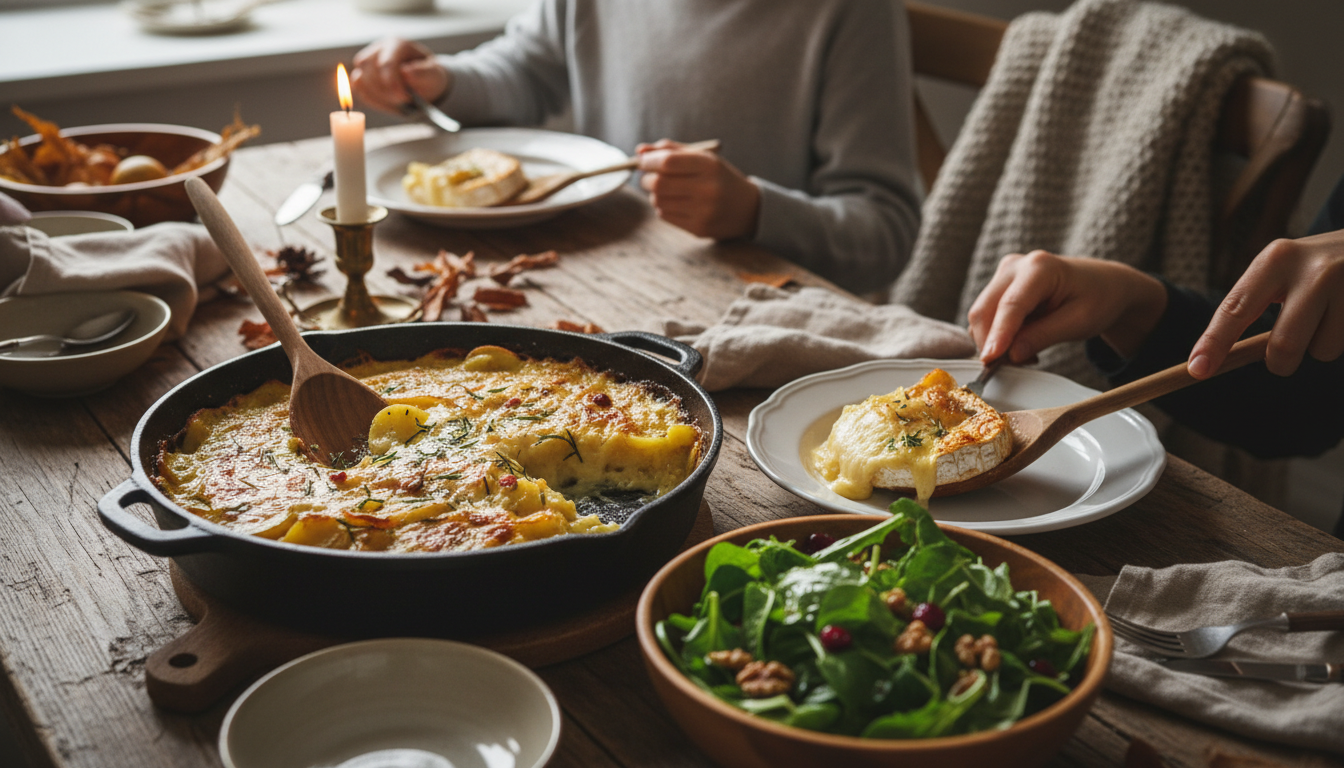découvrez la recette incontournable du gratin de pommes de terre au camembert, un délice fondant et savoureux pour régaler toute la famille.