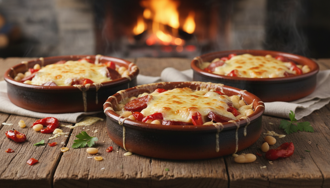 découvrez les délices basques avec nos cassolettes gourmandes au fromage de brebis, une recette savoureuse alliant tradition et goût authentique.