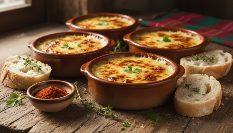 découvrez nos délices basques : des cassolettes gourmandes au fromage de brebis, une recette authentique alliant saveurs traditionnelles et douceur fromagère.
