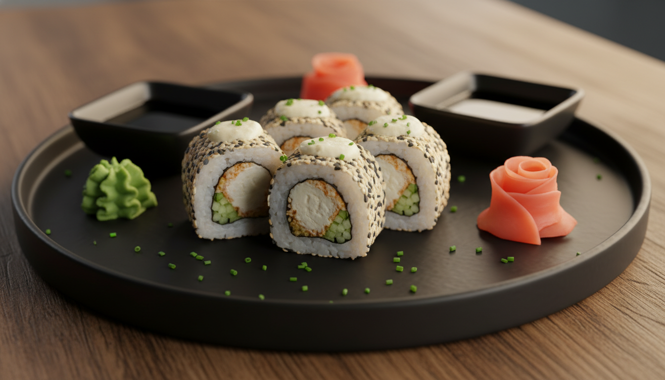 découvrez la recette gourmande et inédite du california roll au fromage de brebis, une fusion savoureuse qui ravira vos papilles.