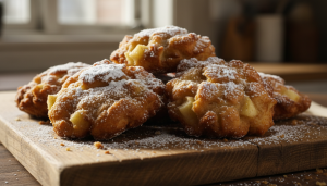 découvrez la recette légère et savoureuse des beignets aux pommes, un délice croustillant et fondant qui ravira vos papilles sans culpabilité.