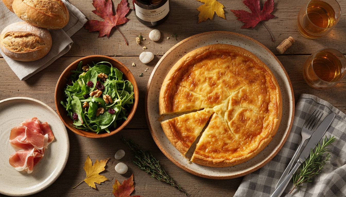 découvrez notre délicieuse recette authentique de la tarte au maroilles, un plat incontournable du nord de la france, riche en saveurs et facile à préparer.