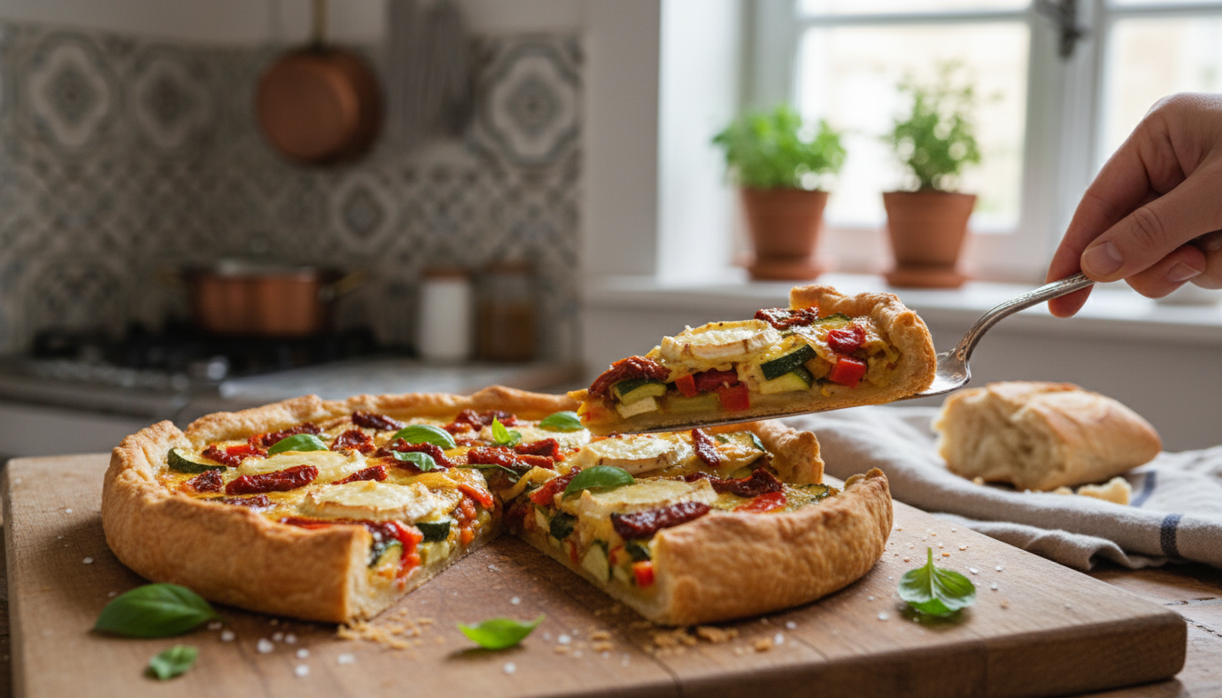 découvrez une recette simple et gourmande de tarte aux légumes et fromage, parfaite pour un repas savoureux et équilibré à partager en famille ou entre amis.