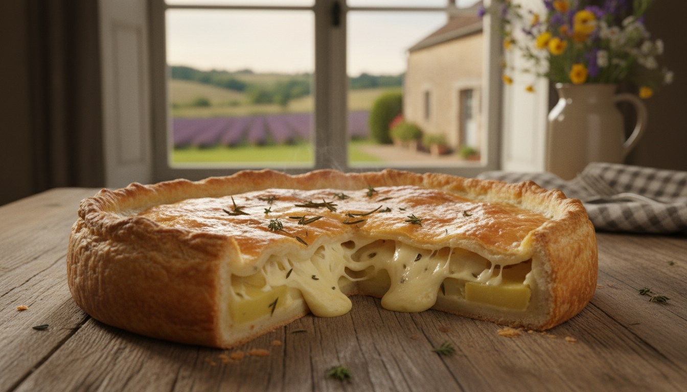 découvrez notre recette incontournable de tourte fondante aux pommes de terre et fromage, un plat délicieux et réconfortant à savourer en toute saison.