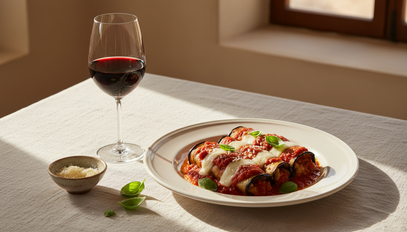 découvrez nos cannellonis d’aubergine farcis au quinoa et fromage frais, une recette savoureuse et saine, parfaite pour un repas gourmand et équilibré.