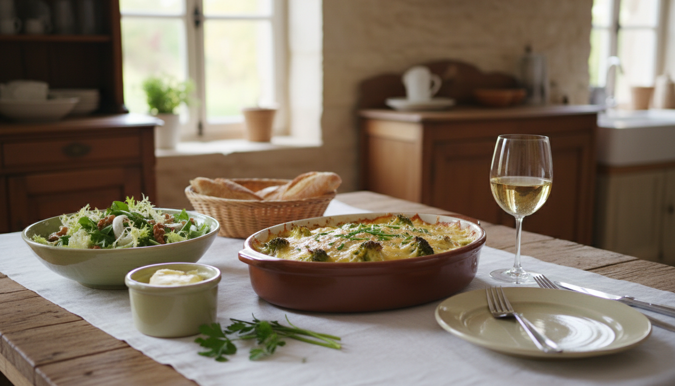 découvrez notre recette gourmande et facile de gratin de brocolis au fromage frais, parfaite pour un repas savoureux et réconfortant en toute simplicité.