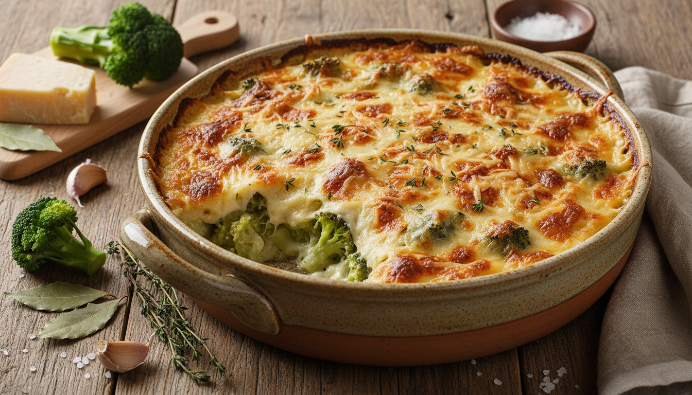 découvrez notre recette facile et gourmande de gratin de brocolis au fromage frais, parfaite pour un repas savoureux et réconfortant en toute simplicité.
