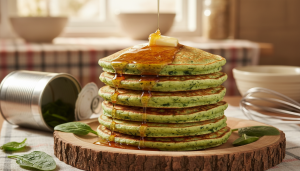 découvrez notre recette facile de pancakes légers aux épinards en boîte, une astuce gourmande et anti-gaspillage pour savourer des repas sains et délicieux.