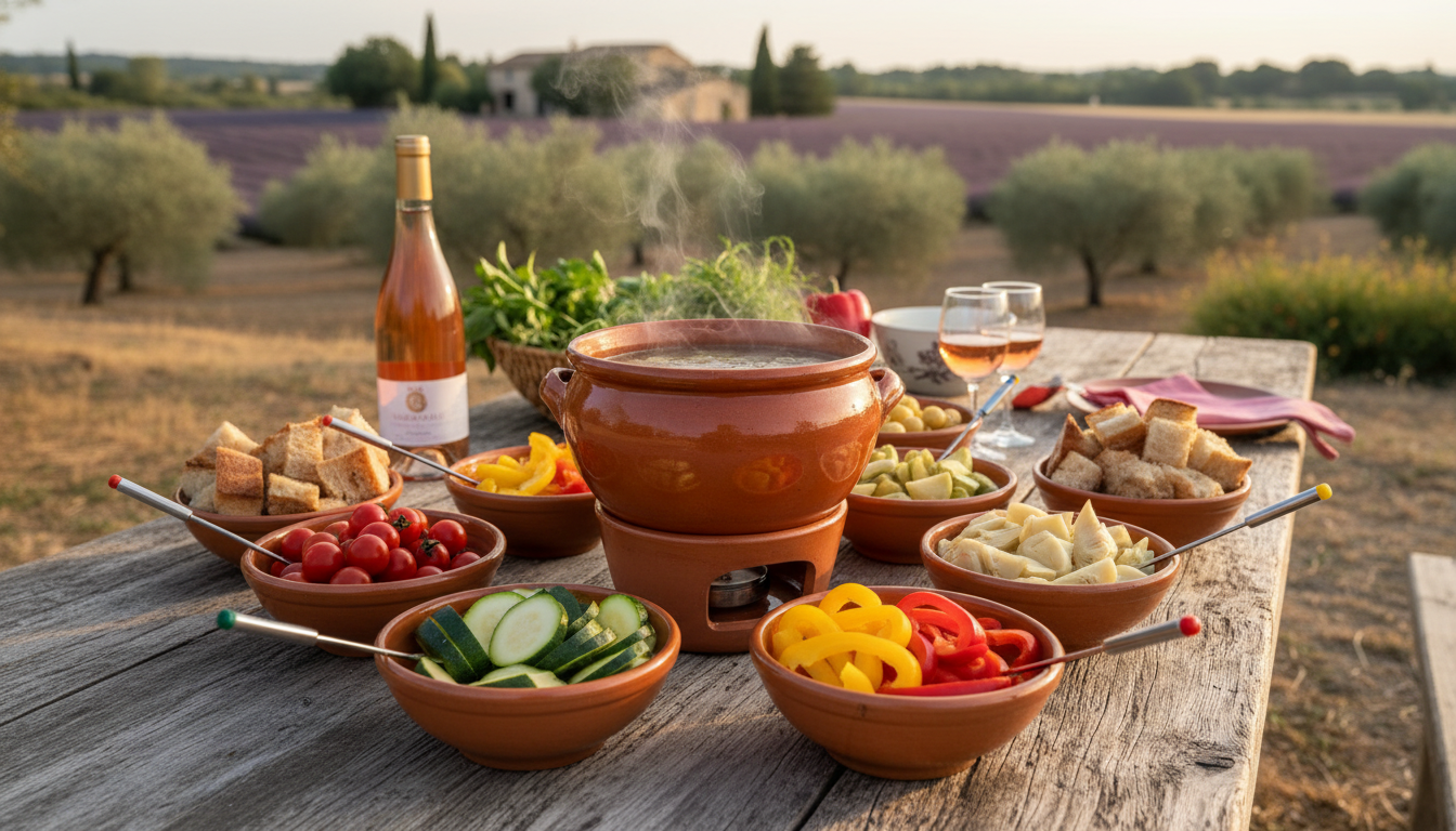découvrez la fondue provençale, une recette savoureuse qui vous transporte au cœur du sud de la france pour un voyage gourmand et convivial à partager.